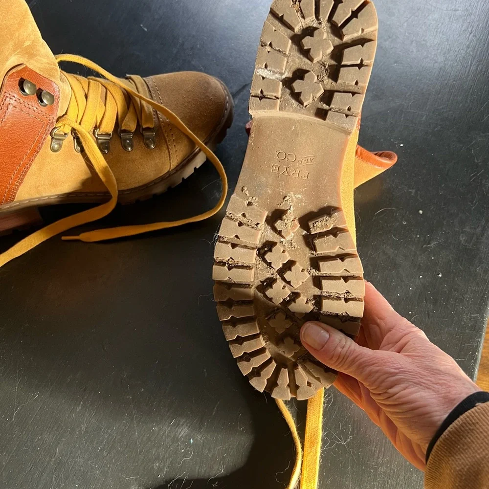 Frye Lace-Up Hiking Boots - Picture 3 of 4